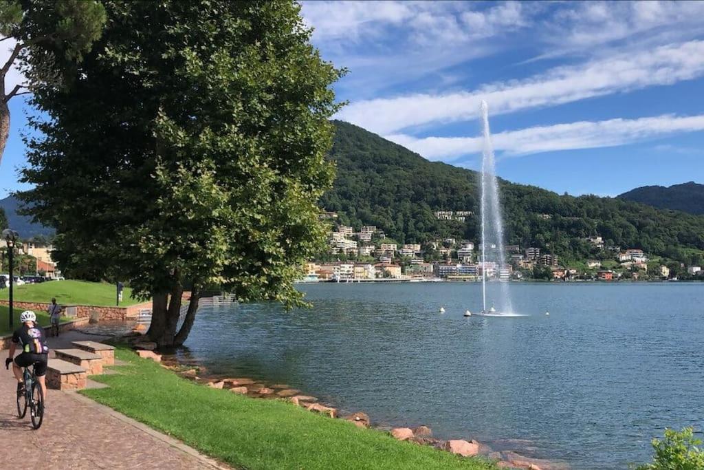 Tresa Bay House - Lugano Lake Lavena Ponte Tresa Kültér fotó