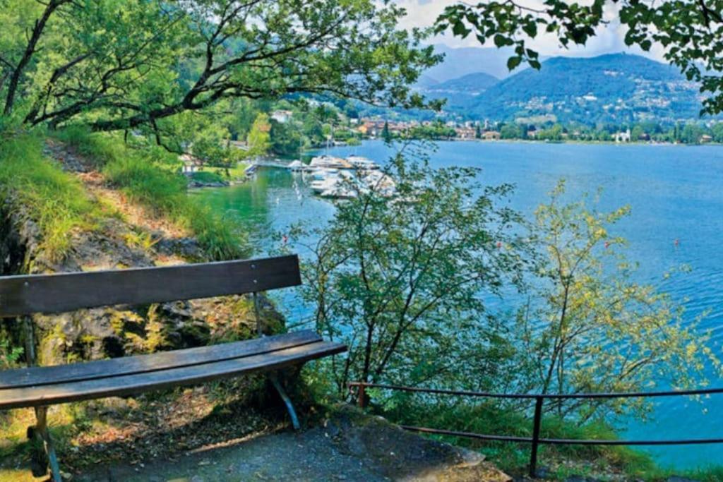 Tresa Bay House - Lugano Lake Lavena Ponte Tresa Kültér fotó